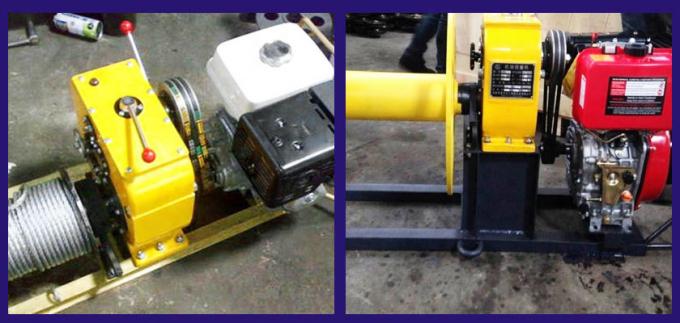 Mesin Diesel 5T Kabel Bensin Honda Menarik Winch 0