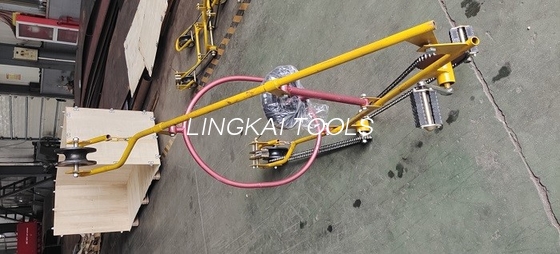 Inspeksi Listrik Overhead Line Cart Untuk Alat Transmisi Troli Inspeksi Konduktor Tunggal