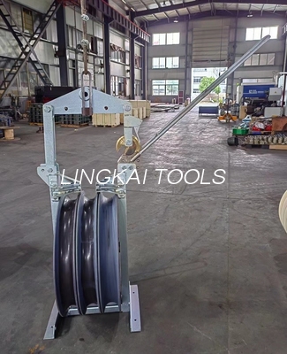Helikopter Transmisi Stringing Blok Dengan 5 Sheave Number awet