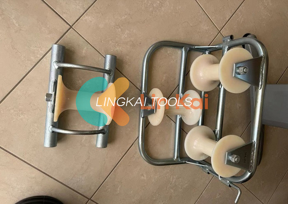 Diameter disesuaikan 120* 200mm Max Corner Ground Roller Untuk 10kn 20kn Beban