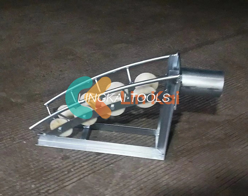 10kN MC Nylon Cable Pithead Roller Untuk Instalasi Listrik bawah tanah