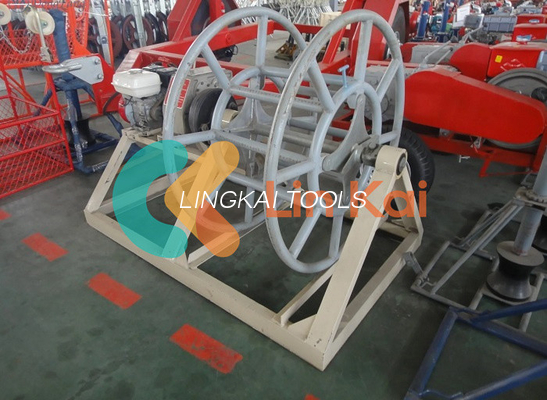 25kN kekuatan beban nominal Stranders Wire Take Up Machine untuk pengujian sebelum pengiriman