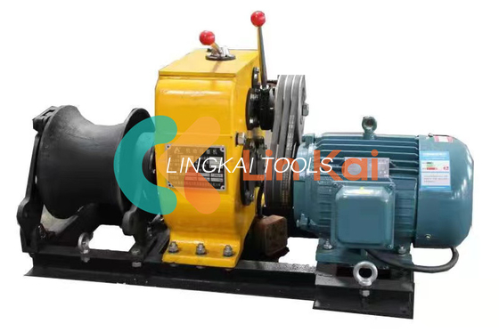 High Speed RPM Electric Capstan Winch Didorong oleh Sabuk