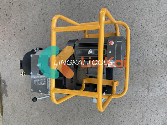 High Speed Lifting Belt Driven Cable Electric Winch Puller Machine Untuk Angkat Tugas Berat