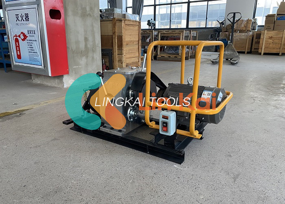3KW sampai 4KW Pembuat kabel drum yang bisa dilepas dengan kekuatan tarik 30 Kn sampai 50 Kn