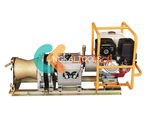 Winch yang digerakkan poros cepat Winch yang ditarik dengan tenaga gas dengan umur panjang