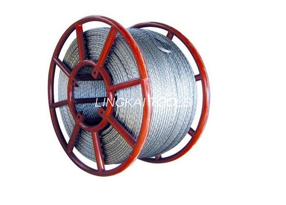 Hexagon Galvanized Transmission Line Merangkai Alat Anti Twist Braid Rope