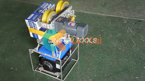 Mesin Traksi Robot Mobile ZZC350 Untuk Instalasi Hot Line OPGW