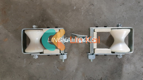 Line Live Double Sheave Support Roller SH2 OPGW Stringing Pulleys