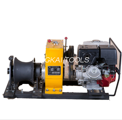 Konstruksi Daya Portable Capstan Winch, Pengaturan Tiang Hoist Pengaturan 8 Ton Winch