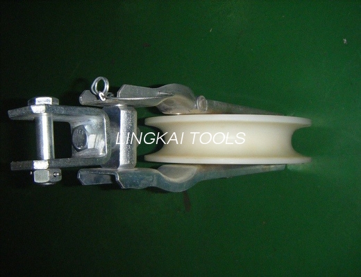 Transmisi Nylon Merangkai Blok Katrol Nilai Beban 10KN
