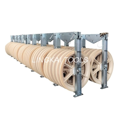 Blok Merangkai Konduktor MC Nylon Sheave 60KN 660MM