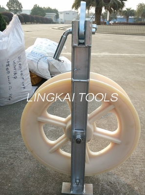 2T Single Wheel Nylon Conductor Merangkai Blok Diameter 660mmmm