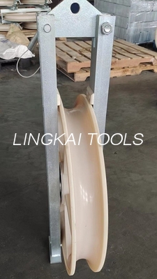 Blok Merangkai Konduktor SCR Nylon Sheave Tunggal