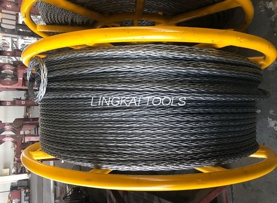 Tali Kawat Baja Anti Memutar 18mm Untuk Dua Konduktor Yang Dibundel Merangkai Garis Overhead