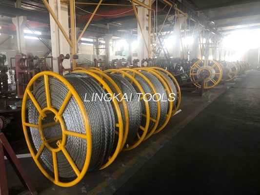 20mm Tali Kawat Baja Anti Memutar Untuk Tiga Konduktor Bundel Merangkai Jalur Transmisi
